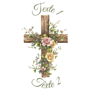 Sablé personnalisé croix 64