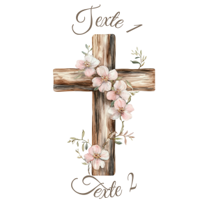 Sablé personnalisé croix 66