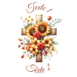 Sablé personnalisé croix 67