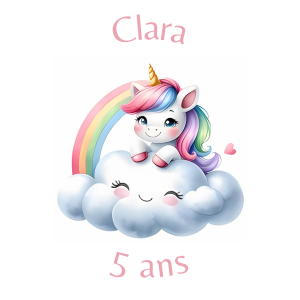 Sablé personnalisé Licorne 39