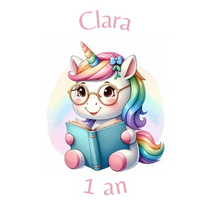 Sablé personnalisé Licorne 43