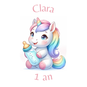 Sablé personnalisé Licorne 44