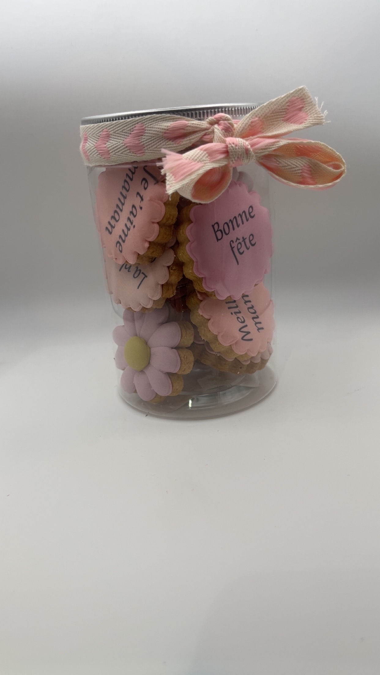 Pot de sablé message fête des mères – Image 2
