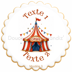 Cirque 10 modèles aux choix