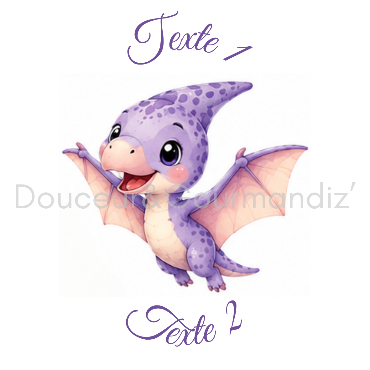 Sablés personnalisés thème dinosaure – Biscuits artisanaux décorés à la glace royale 10 modèles aux choix – Image 9