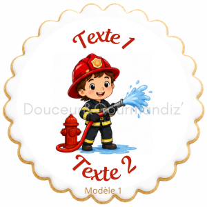 Pompier 10 modèles aux choix
