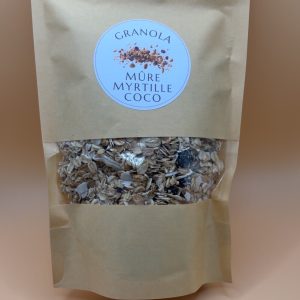 Granola Mûres, Myrtilles & Noix de Coco