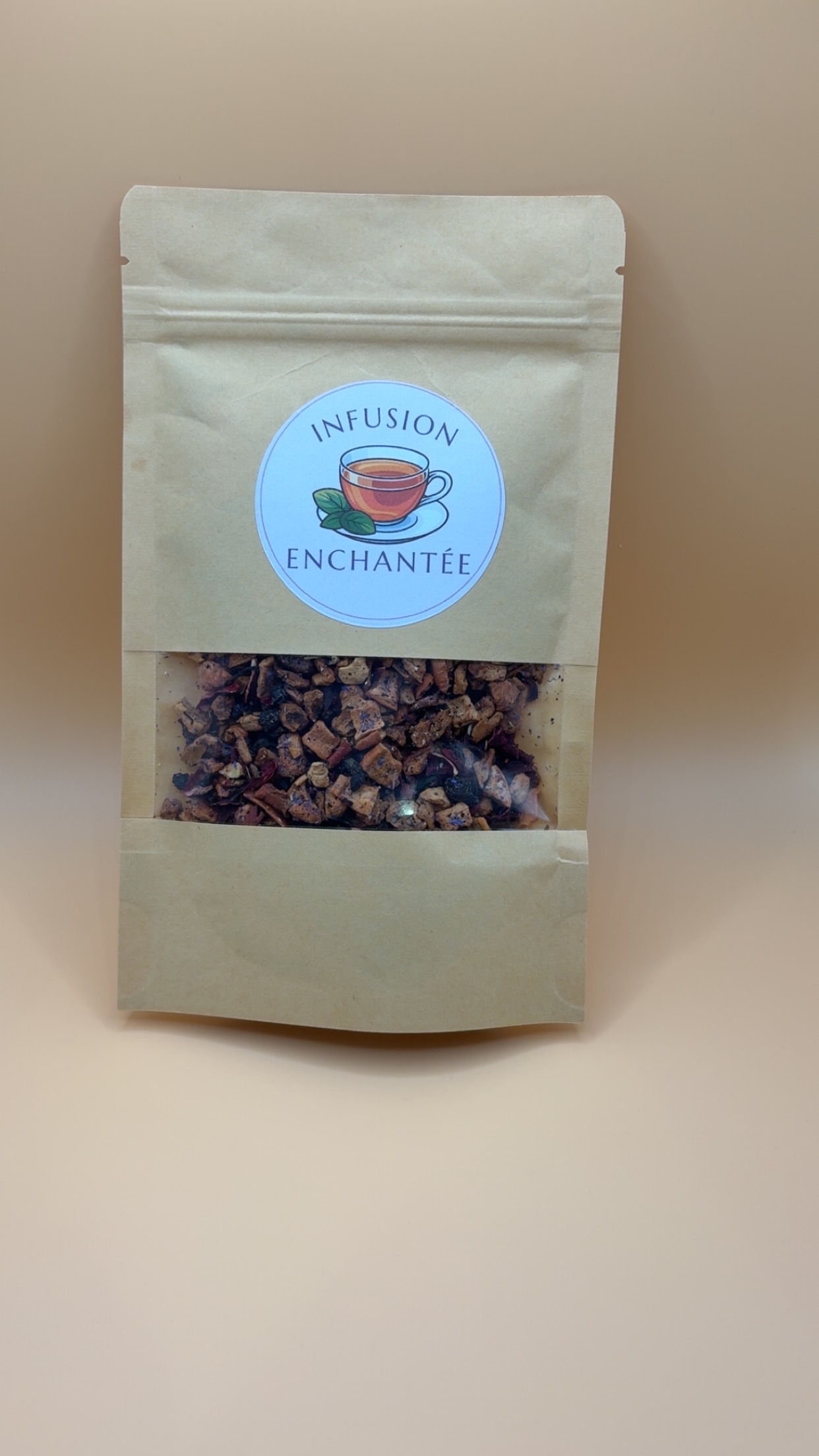 Infusion Enchantée 50 g – Infusion gourmande aux fruits rouges