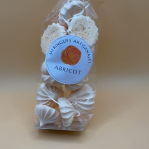 Meringues artisanales abricot