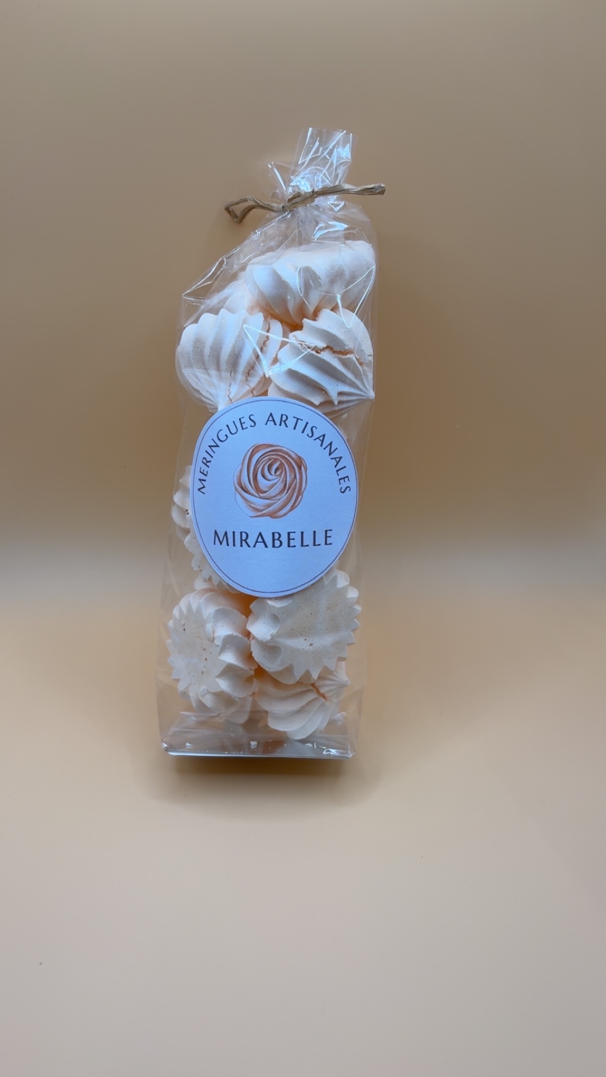 Meringues artisanales mirabelle
