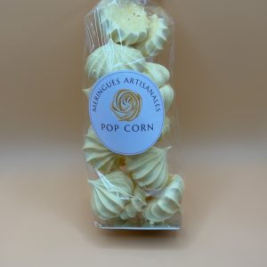 Meringues artisanales pop corn