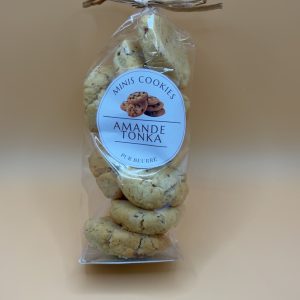 Mini Cookies artisanaux Amande & Fève de Tonka