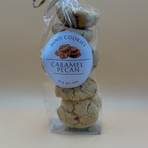 Mini Cookies artisanaux Caramel & noix de pécan