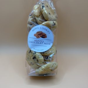 Mini Cookies artisanaux Pépite de chocolat noir