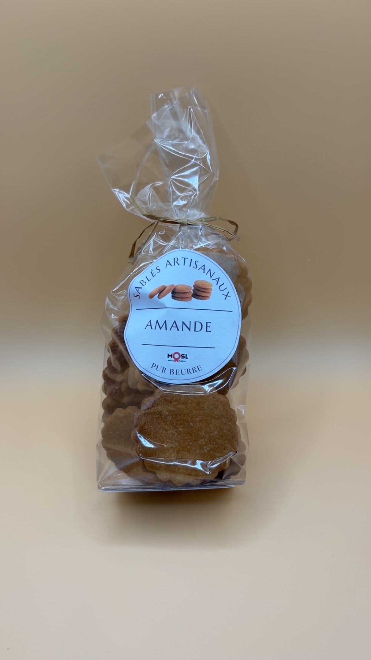 Sablés artisanaux Amande