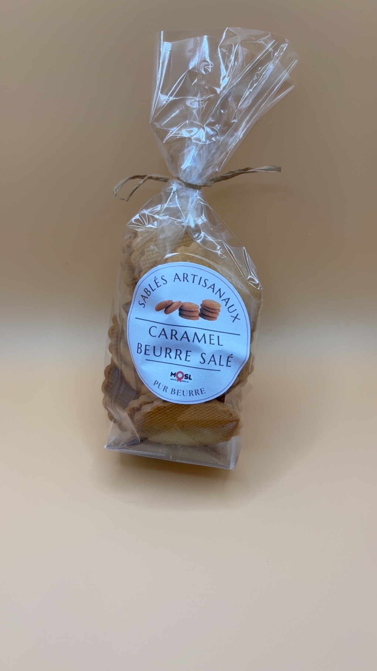 Sablés artisanaux Caramel beurre salé