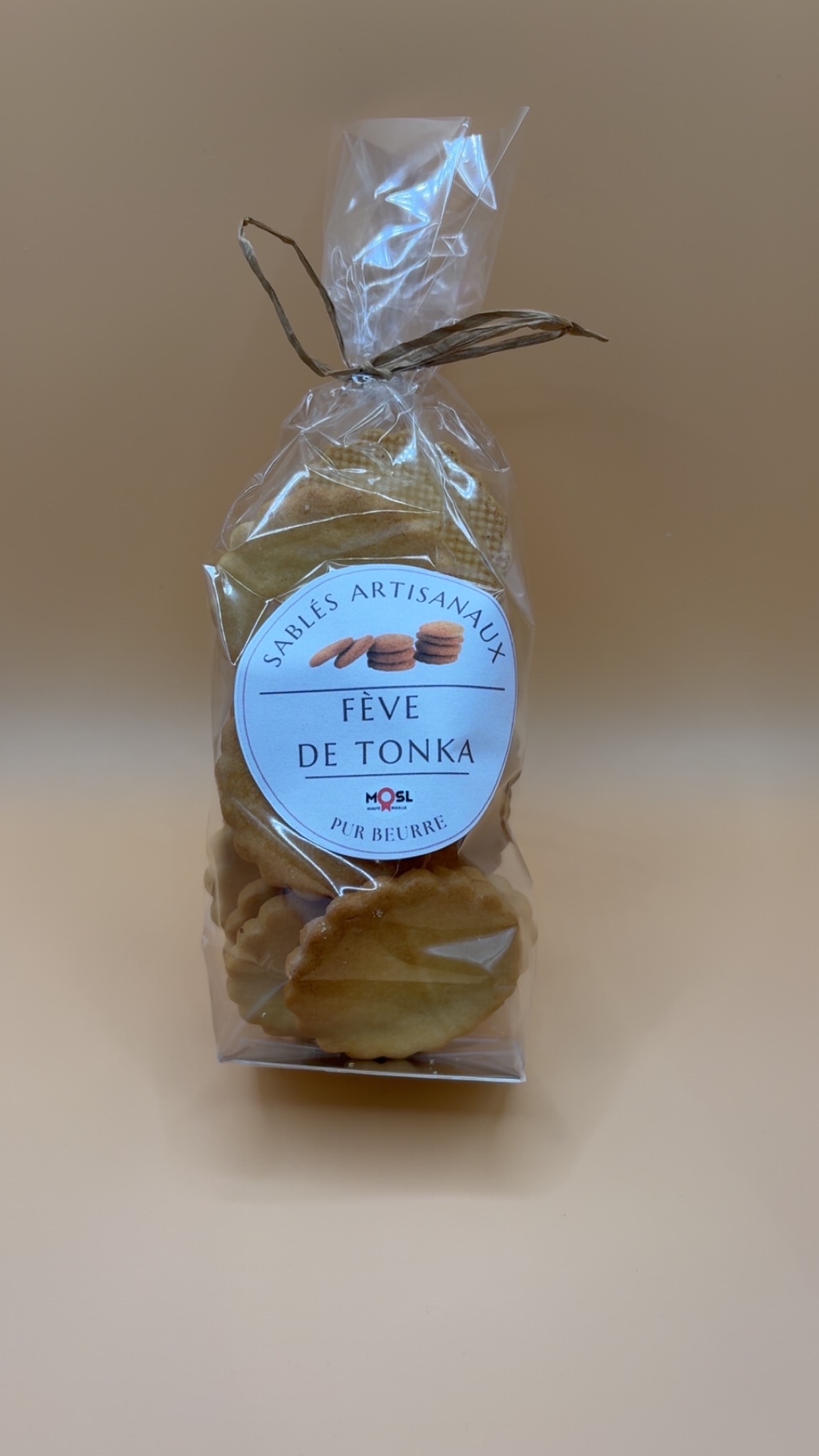 Sablés artisanaux Fève de tonka