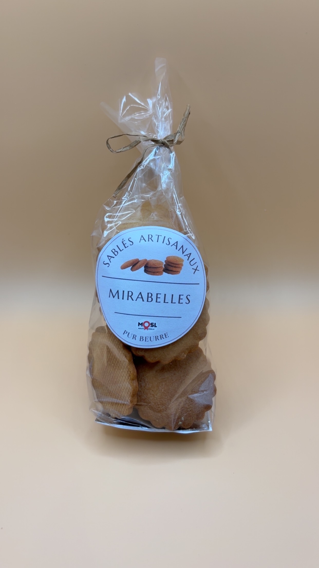 Sablés artisanaux Mirabelle