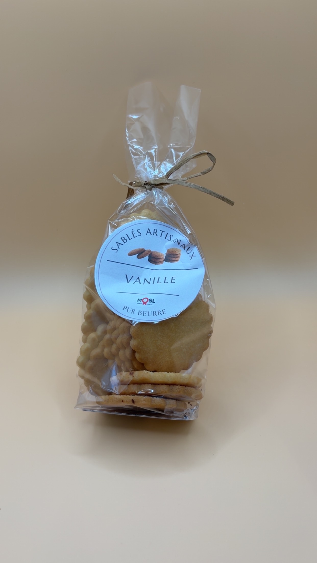 Sablés artisanaux à la Vanille