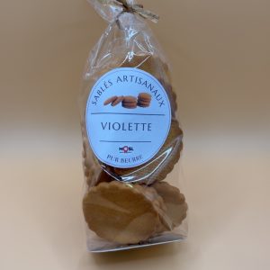 Sablés artisanaux Violette