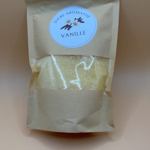 Sucre aromatisé Vanille 250 g – Idéal pour pâtisseries, desserts et boissons
