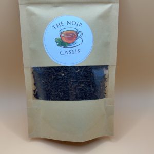 Thé noir Cassis 50 g – Thé noir fruité aux feuilles de cassissier