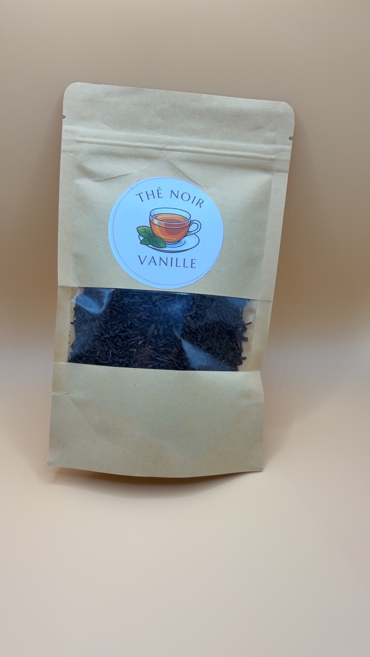 Thé noir Vanille 50 g – Thé noir gourmand aux morceaux de vanille
