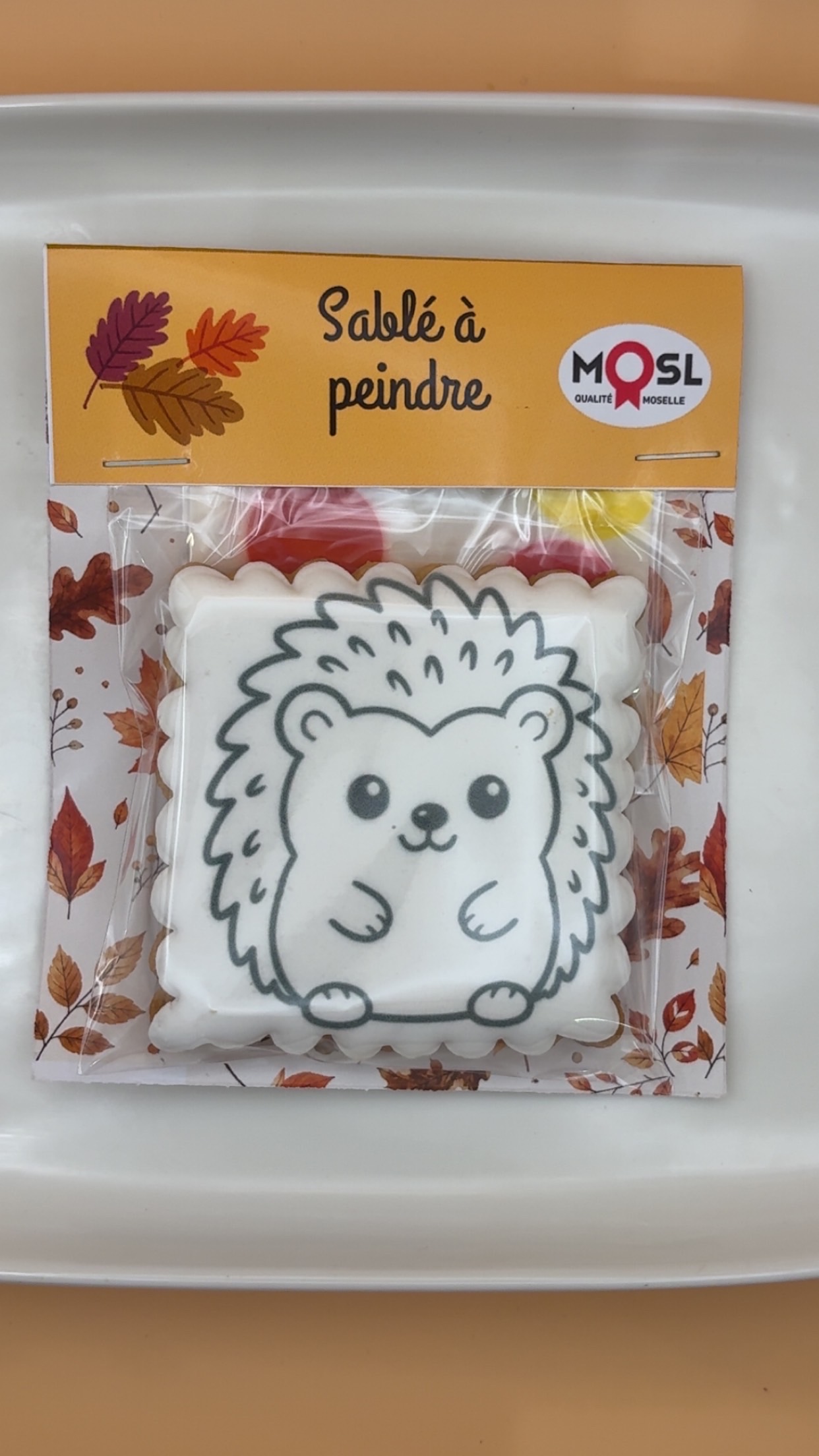 Sablé à peindre Automne – Modèle au choix – Image 2