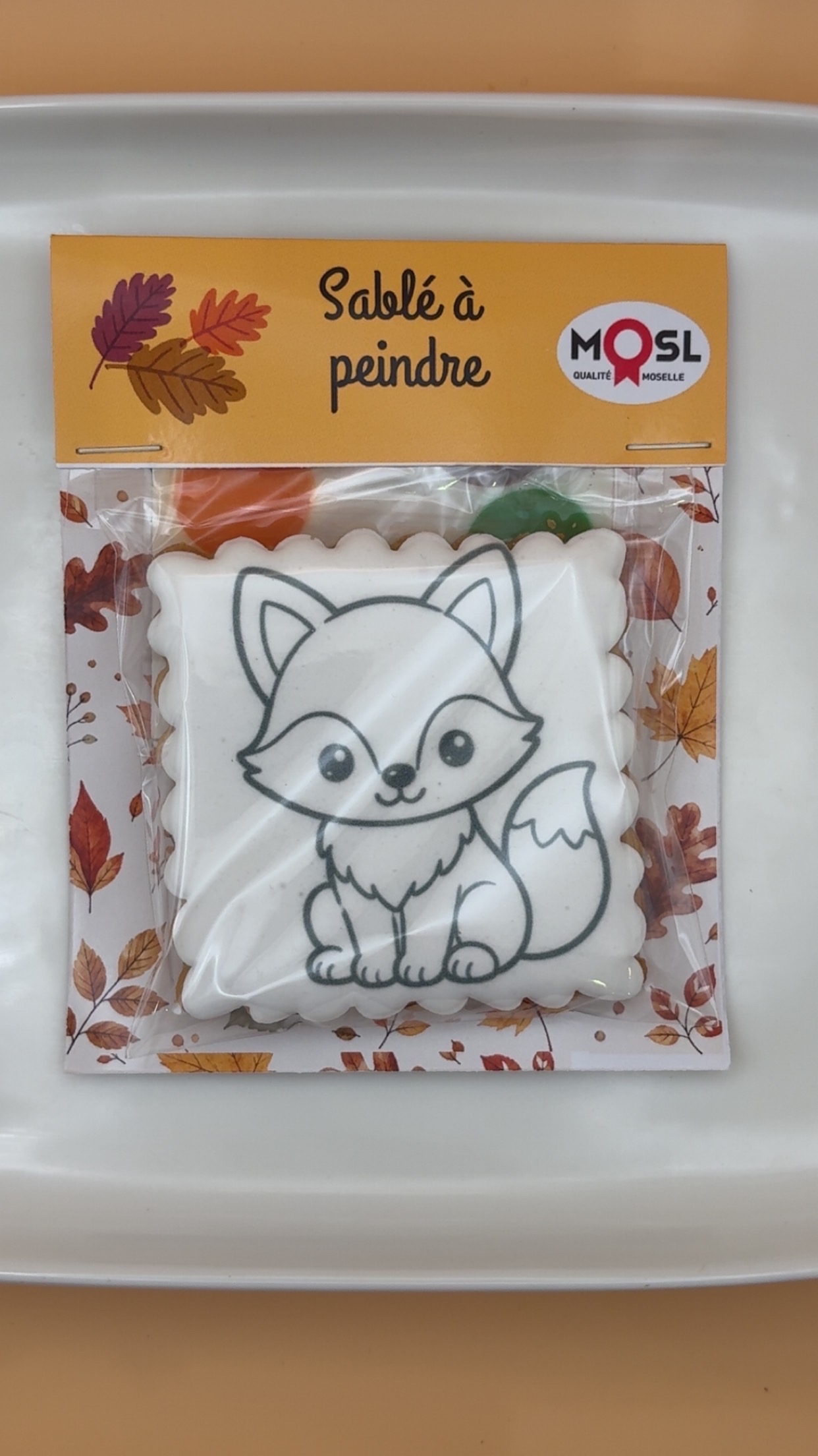 Sablé à peindre Automne – Modèle au choix – Image 4