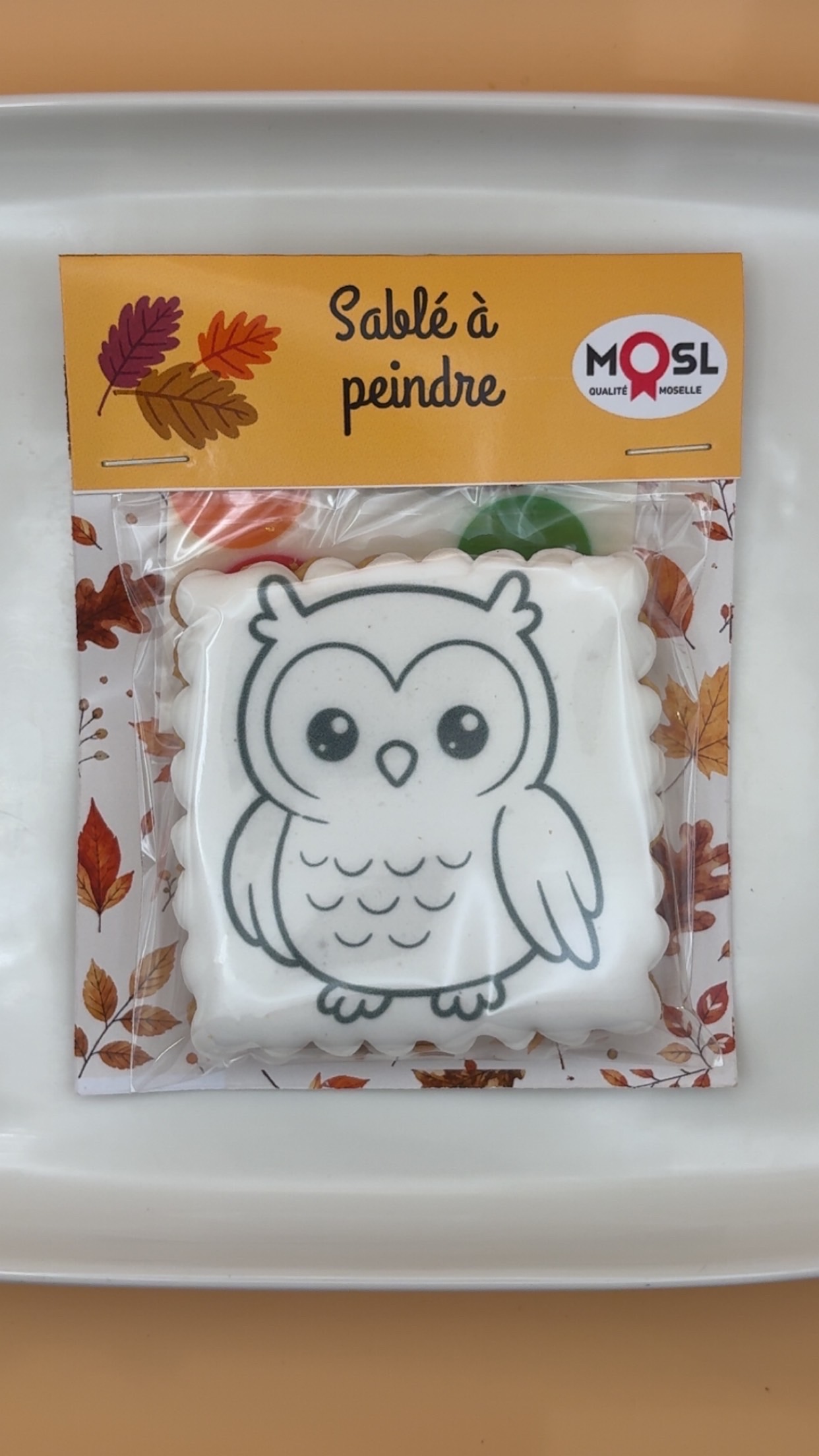 Sablé à peindre Automne – Modèle au choix – Image 3