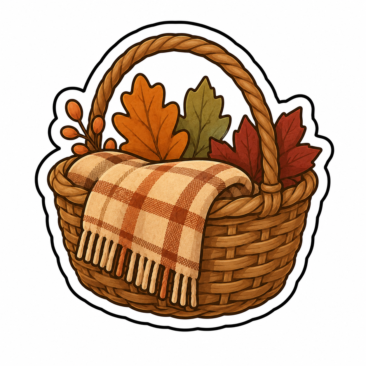 Emporte-pièce automne - panier
