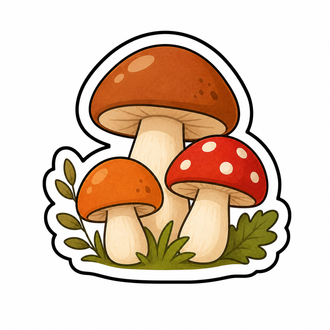 Emporte-pièce automne - champignons