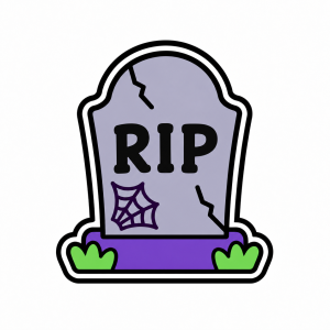 Emporte-pièce Halloween - tombe
