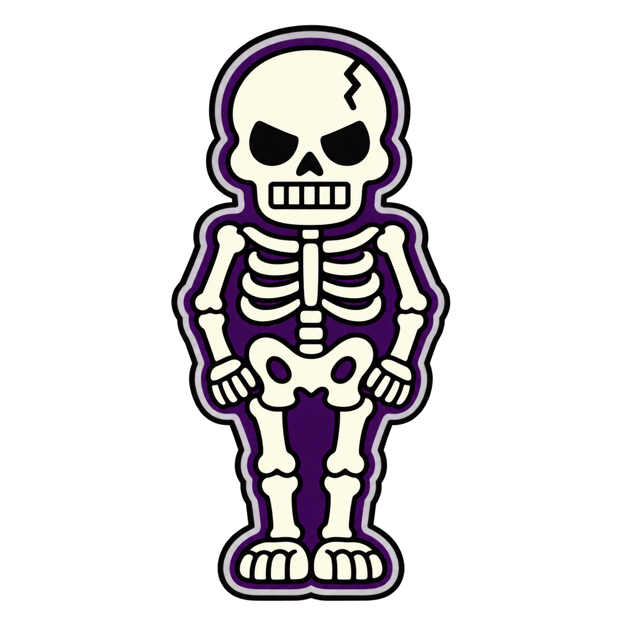 Emporte-pièce Halloween - squelette