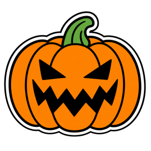 Emporte-pièce Halloween - citrouille méchante
