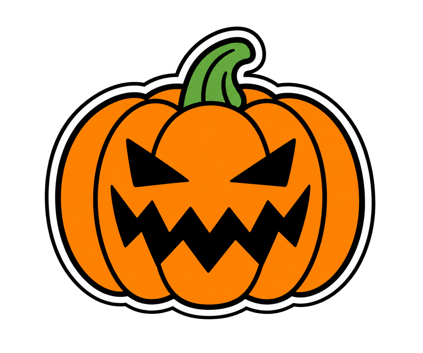 Emporte-pièce Halloween - citrouille méchante