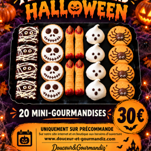 Plateau gourmand Halloween – 20 mini-gourmandises