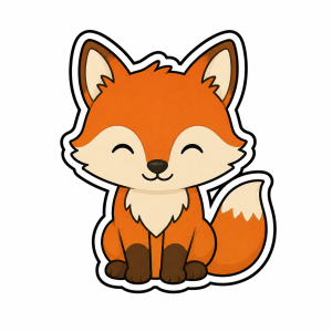 Emporte-pièce automne - renard