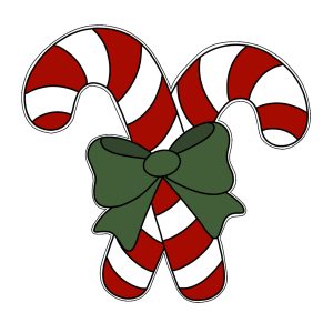 Emporte-pièce de Noël – Canne à sucre