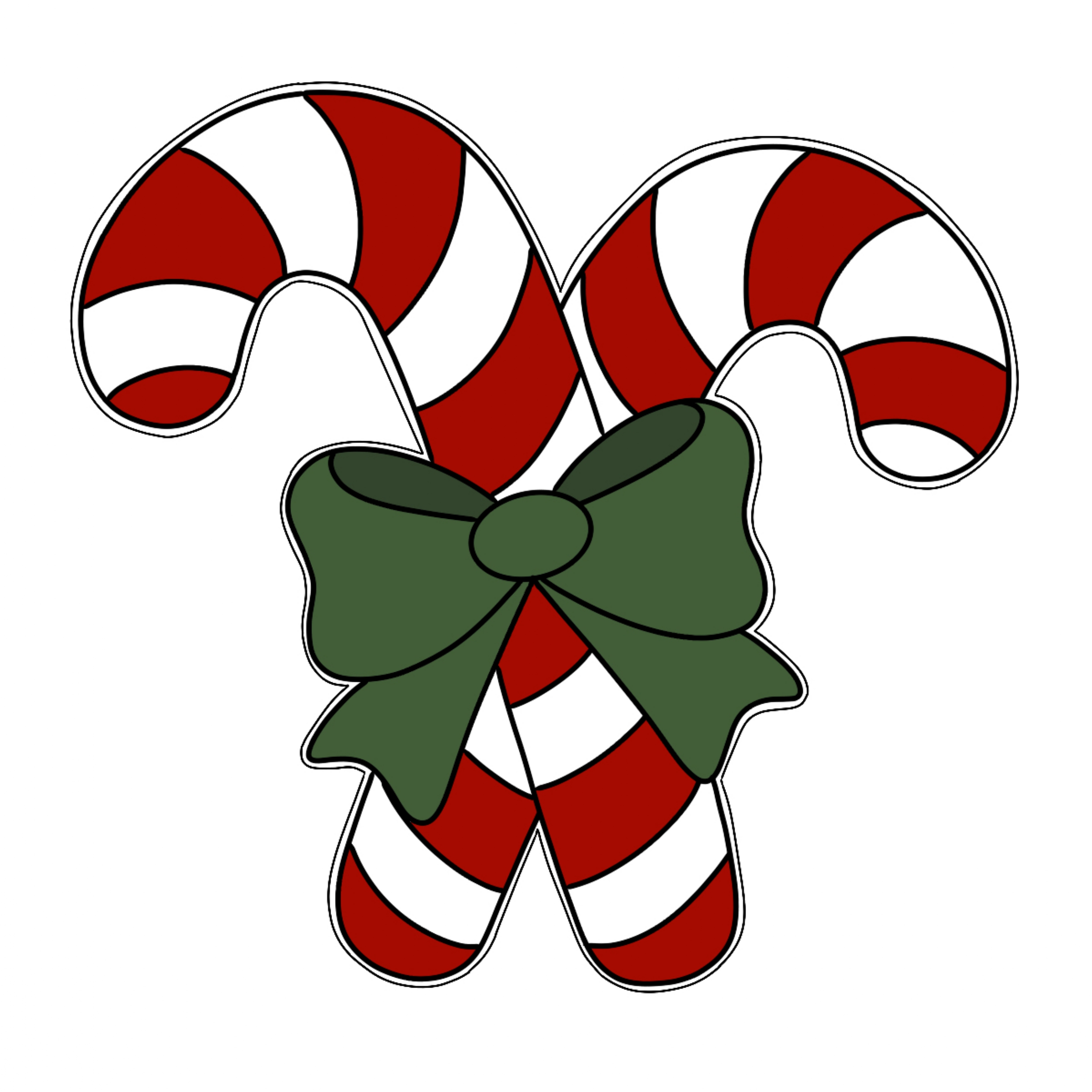 Emporte-pièce de Noël – Canne à sucre