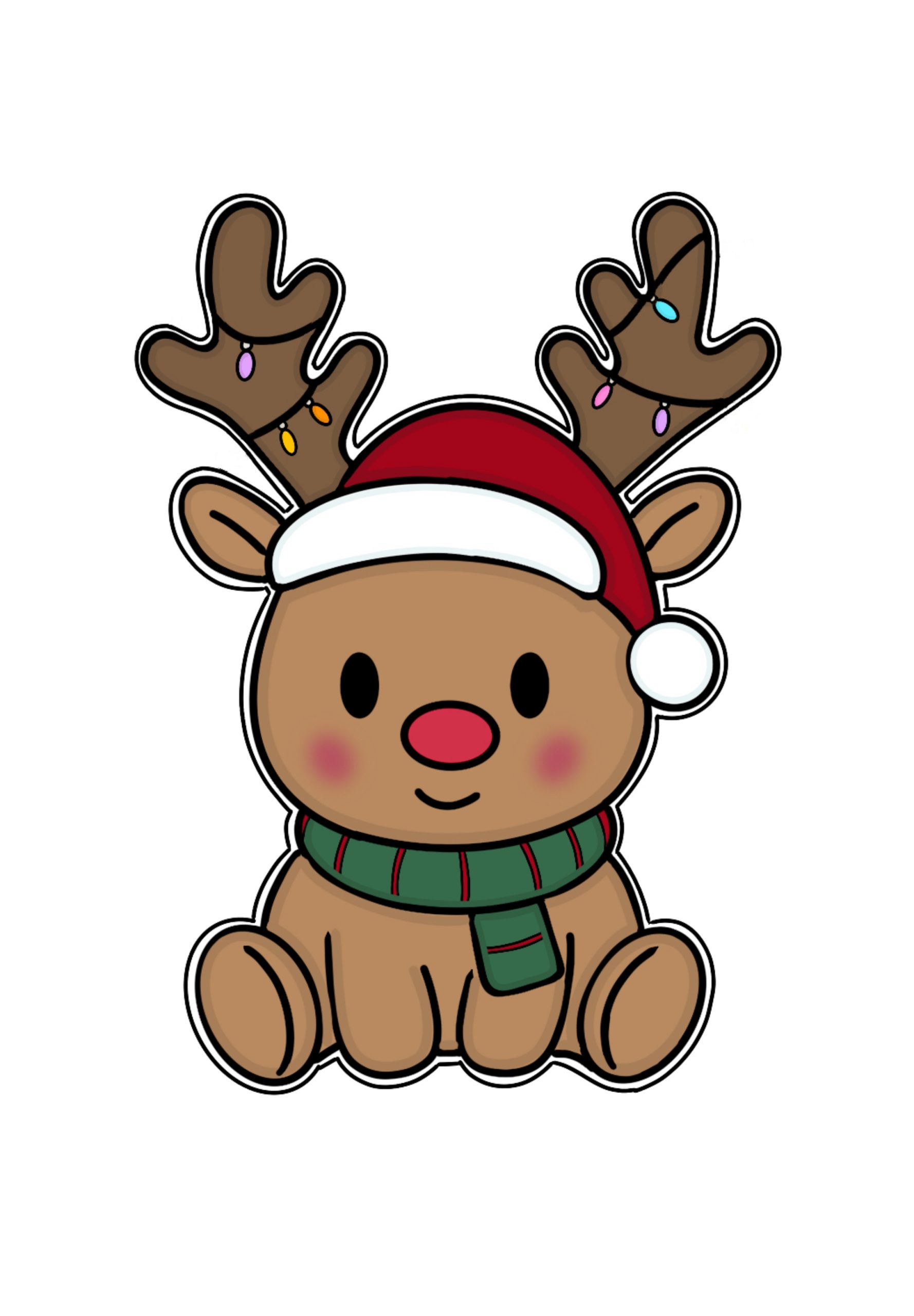 Emporte-pièce de Noël – Renne