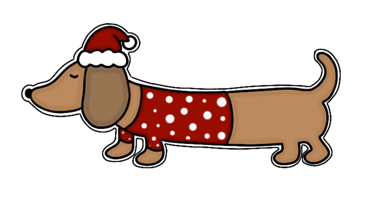 Emporte-pièce de Noël – Chien