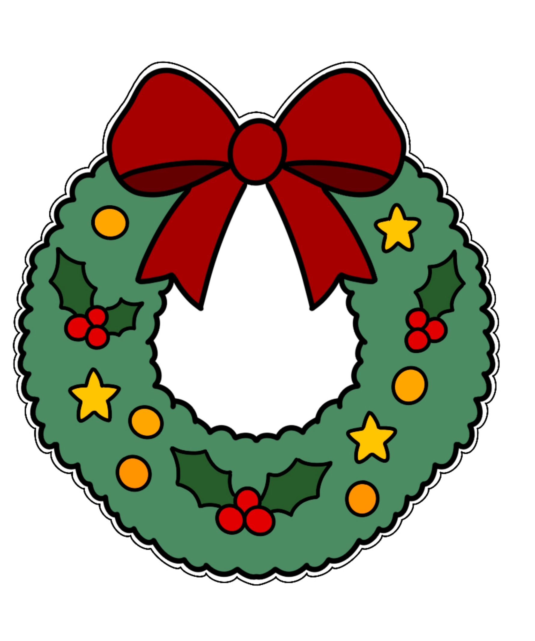 Emporte-pièce de Noël – Couronne