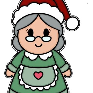 Emporte-pièce de Noël – Mère Noël